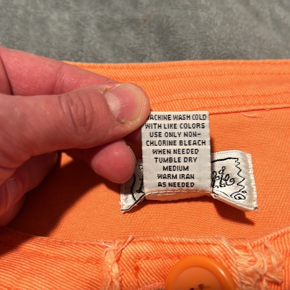 Live a Little Orange Blazer, Jacket, Fringe, Retro, Boho, Hippie, Size PS - Picture 7 of 9